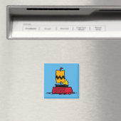 Peanuts | Woodstock Snoopy Dish Zeilboot Magneet (Insitu (Vaatwasser))