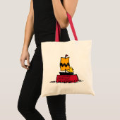 Peanuts | Woodstock Snoopy Dish Zeilboot Tote Bag (Voorkant (product))