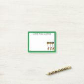 Peanuts | Woodstock & Vrienden Teken maart Post-it® Notes (Op bureau)