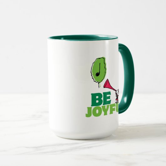 Peanuts | Woodstock Wees vrolijk Mok (Voorkant rechts)