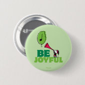 Peanuts | Woodstock Wees vrolijk Ronde Button 5,7 Cm (Voorkant /achterkant)