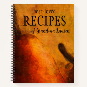 Pear Art Gepersonaliseerd Receptenboek Notitieboek