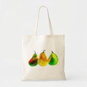 Pear art mignon aquarelle fruit sac fourre-tout (Devant)