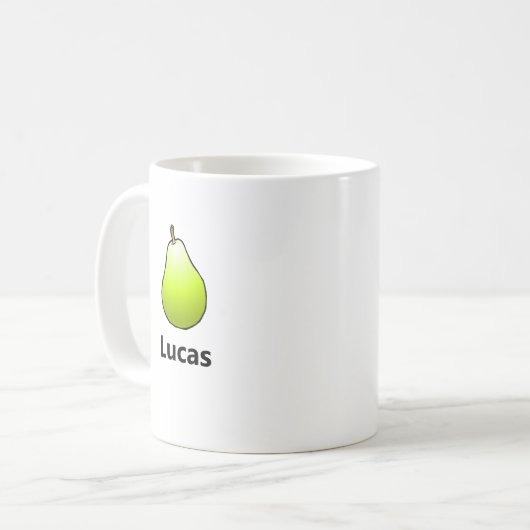 Pear Classic Mug (Devant gauche)