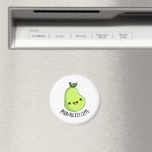 Pear-fectly Schattige Fruit Pear Pun Magneet (Insitu (Vaatwasser))
