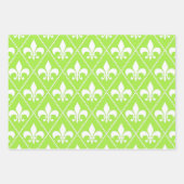 Pear Fleur de Lis Inpakpapier Vel (Voorkant)