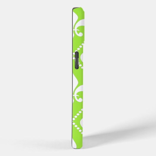 Pear Fleur de Lis w / monogram Case-Mate iPhone Case (Achterkant / Rechts)