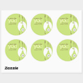 Pear For You Étiquette de adresse (Feuille)