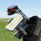 Pear Golf Putter Head Hoesje Golfheadcover (Insitu)