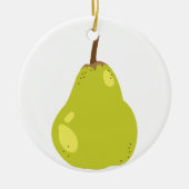 Pear Keramisch Ornament (Voorkant)
