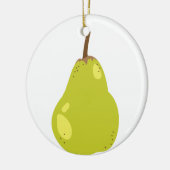 Pear Keramisch Ornament (Links)