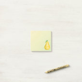 Pear Post-it® Notes (Op bureau)