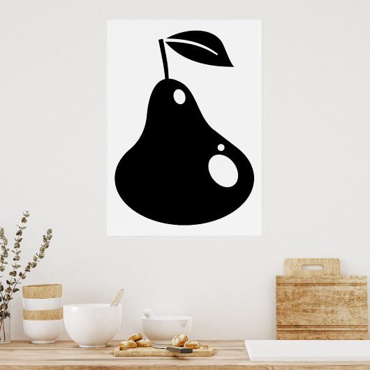 Pear Poster (Keuken)