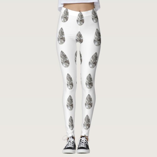 Pear Shaped Diamond Leggings (Voorkant)