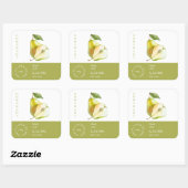 Pear Small Business Label (Vel)