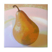 Pear still Life 2 Tegeltje (Voorkant)