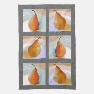 Pear still Life Group Theedoek