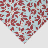 Pear Tree Holiday - Cranberry Red Tissuepapier (Detail)