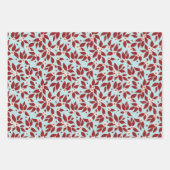 Pear Tree Holiday Inpakpapier Vel (Voorkant)