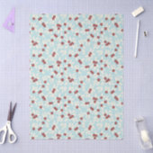 Pear Tree Holiday - Pear blossom - Cranberry Red Tissuepapier (Craft)