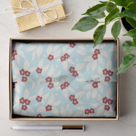 Pear Tree Holiday - Pear blossom - Cranberry Red Tissuepapier
