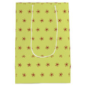 Pear Tree Holiday - Starbright - Bartlett Green Medium Cadeauzakje (Achterkant)