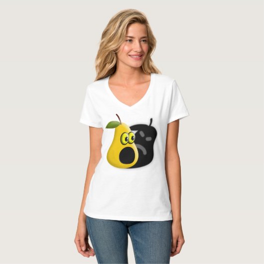 Pearanoia / Paranoia, grappig ontwerp, nieuwe tren T-shirt (Voorkant volledig)