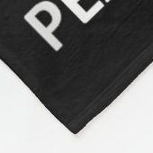 Pearanormal Cute Ghost Pear Halloween Costume Funn Fleece Deken (Hoek)