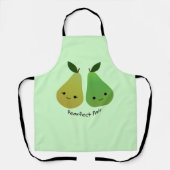 Pearfect Pear Kawaii Pears Schort (Voorkant)