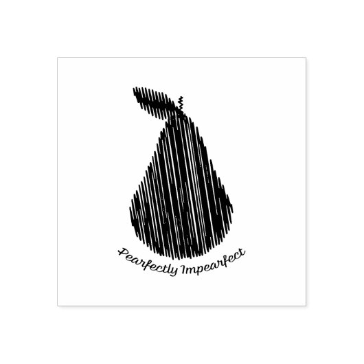 Pearfect Rubberstempel (Afrduk)