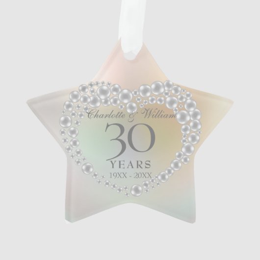 Pearl 30e anniversaire du Mariage (dos)