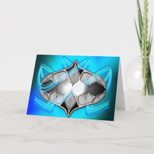 Pearl binnen Wenskaart Kaart (Voorkant)