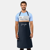 Pearl Black Watusi Taca Wedding Vader Bride Apron Schort (Gedragen)