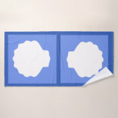 Pearl bleue (Serviette de bain)