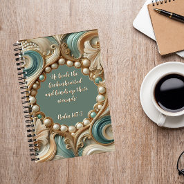 Pearl Coast Elegance brengt tijd door met God Jour Notitieboek