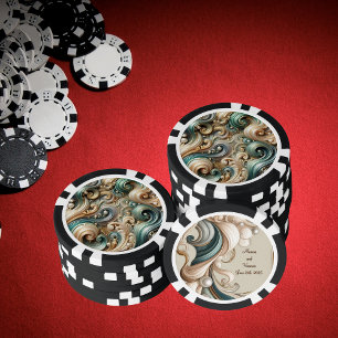 Pearl Coast Elegance Poker Chip