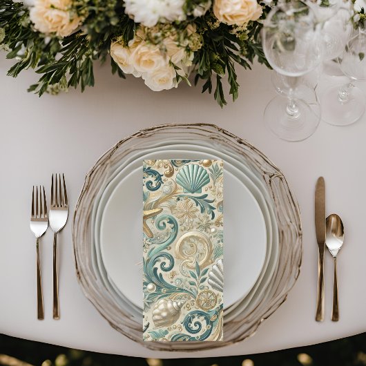 Pearl Coast Elegance Reception Menu