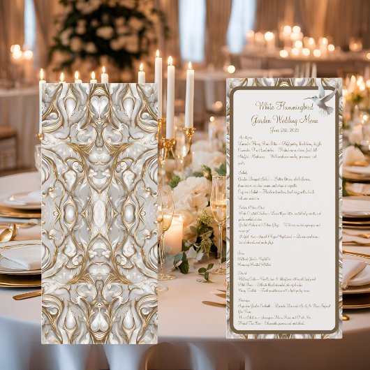 Pearl Coast Elegance Reception Menu
