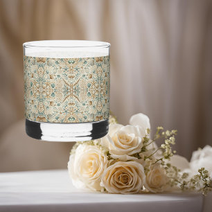 Pearl Coast Elegantie Schelpen Gedrukte Rocks Glaz Whisky Glas