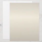 Pearl Cream Letterhead (Voorkant / Achterkant)