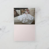 Pearl Cross Merci religieux Carte pour notes (Intérieur)