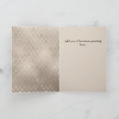 Pearl Damask Carte moderne Arbre de Noël (Intérieur)