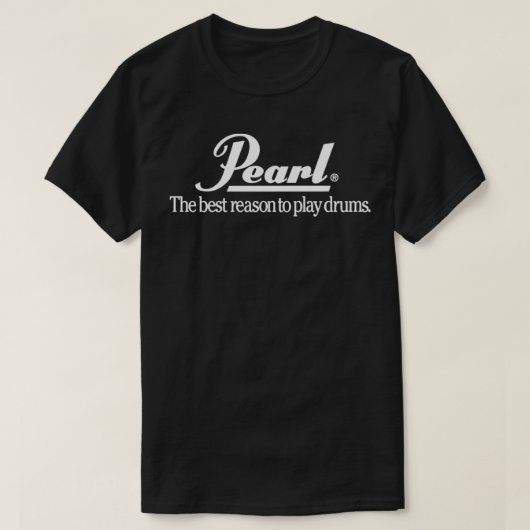Pearl de fijnste trommel t-shirt (Design voorkant)
