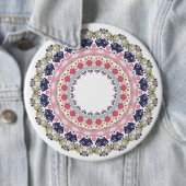 Pearl-decoratie Ronde Button 6,0 Cm (In situ)