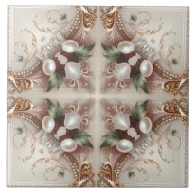 Pearl Embellishments Ceramic Tile