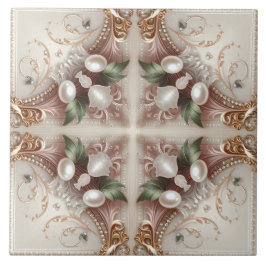Pearl Embellishments Ceramic Tile Tegeltje