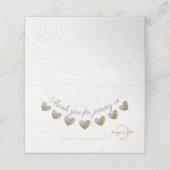 Pearl en crème lace (Buitenkant ongevouwen)