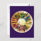 Pearl Feuille Anniversaire Artiste Carte postale (Devant / Derrière)