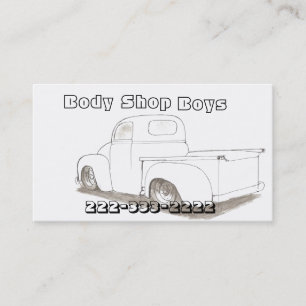 Pearl Finish Visitekaartjes Automotive