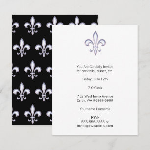 Pearl Fleur De Lis Kaart